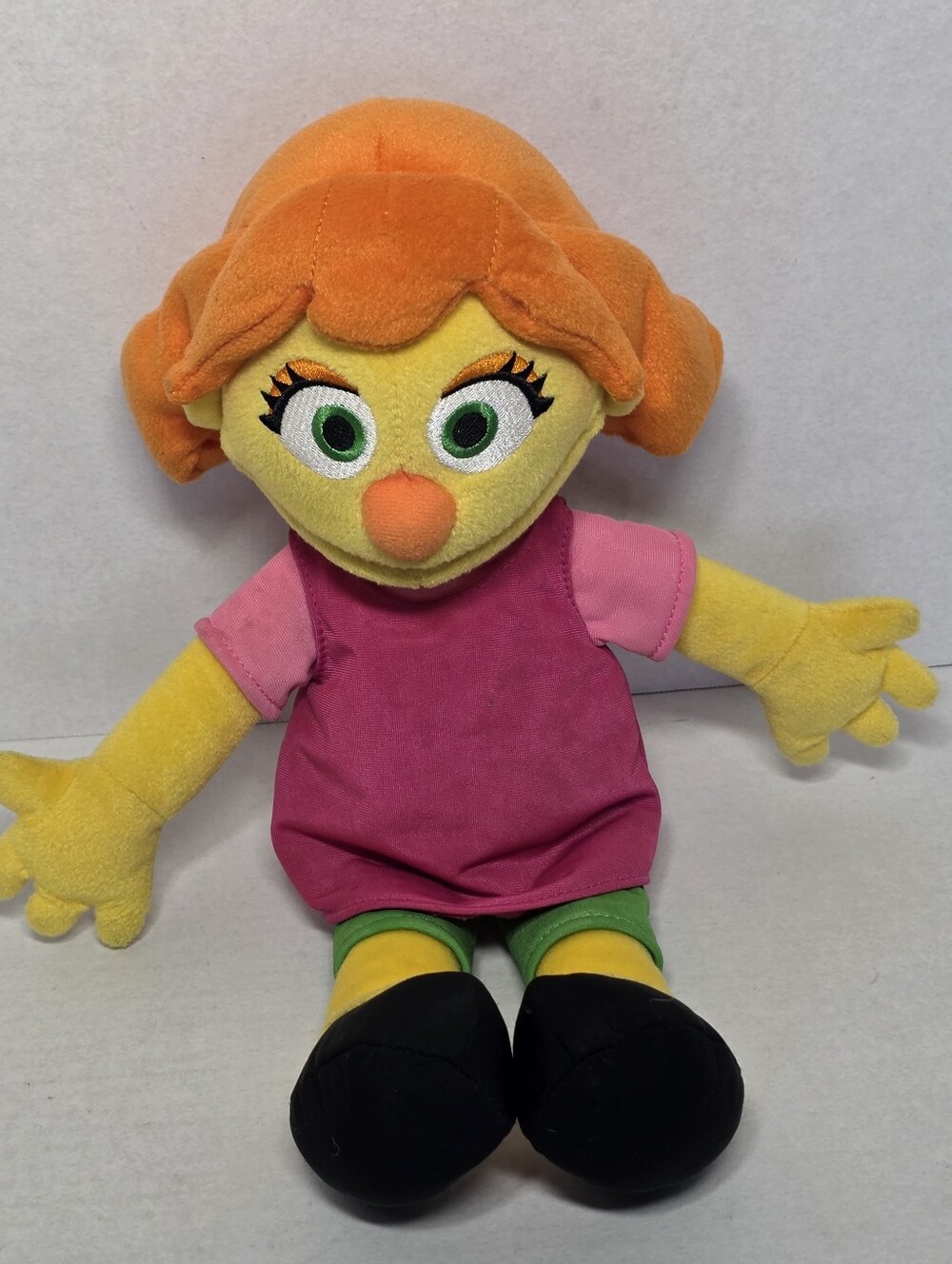 Sesame Street Julia 14 Inch Plush 2017 Gund Autism Girl From Sesame Street Age 4